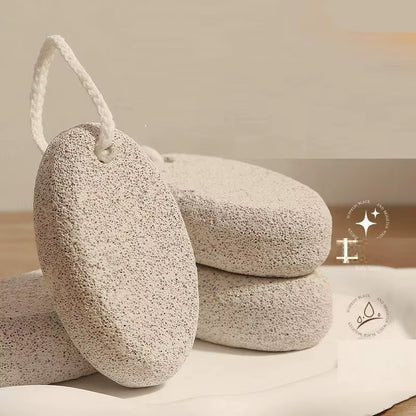 Natural Volcanic Rock Foot Callus Remover Durable Pedicure Grindstone for Dead Skin Exfoliation, Spa Foot Massage Tool