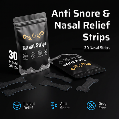 Nostrix - Anti-Snore Nasal Strips for Better Breathing & Sleep
