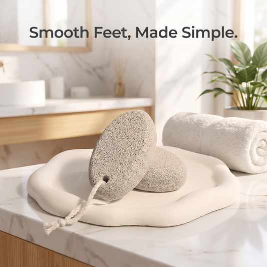 Nevoros - Volcanic Pumice Stone For Smoother, Softer Feet