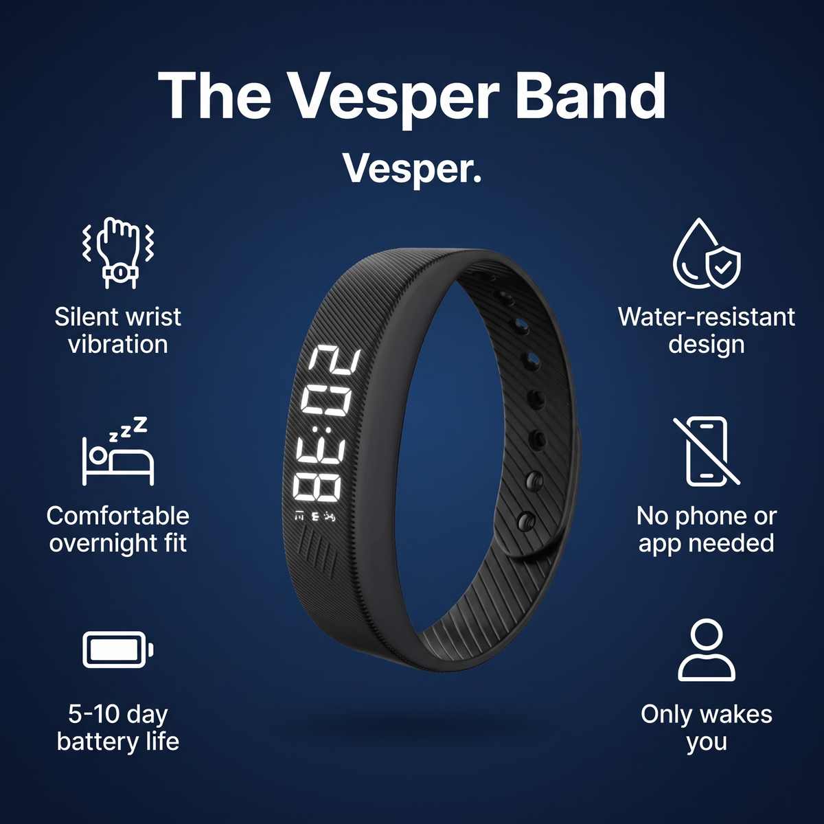 Vesper Silent Vibration Alarm
