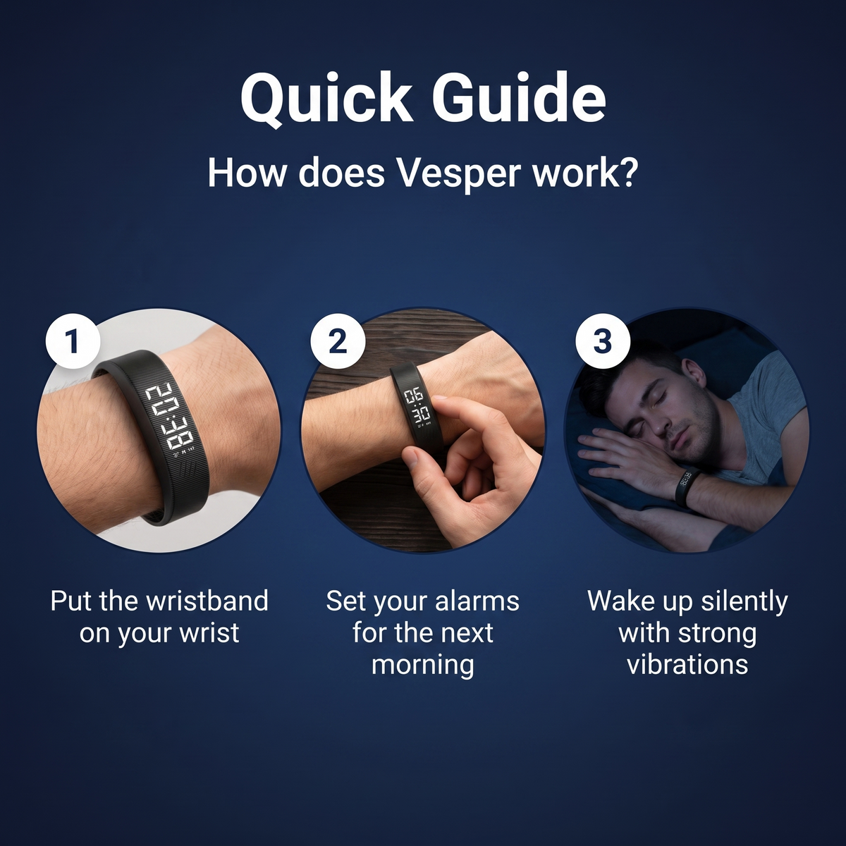 Vesper Silent Vibration Alarm