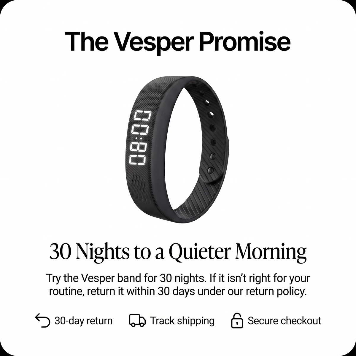 Vesper Silent Vibration Alarm