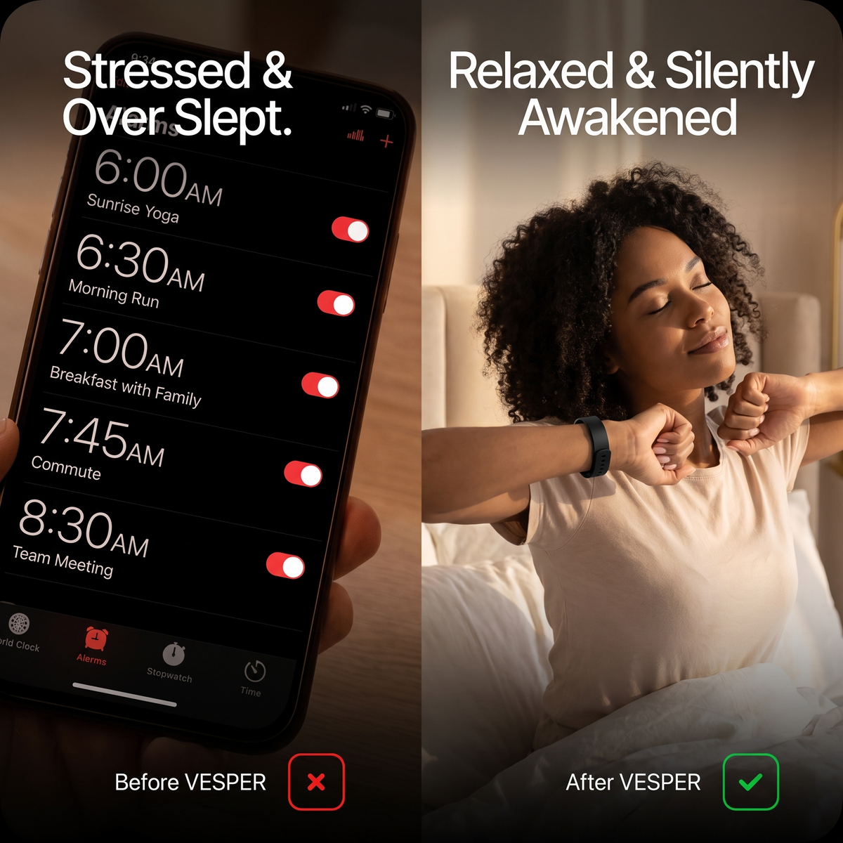 Vesper Silent Vibration Alarm
