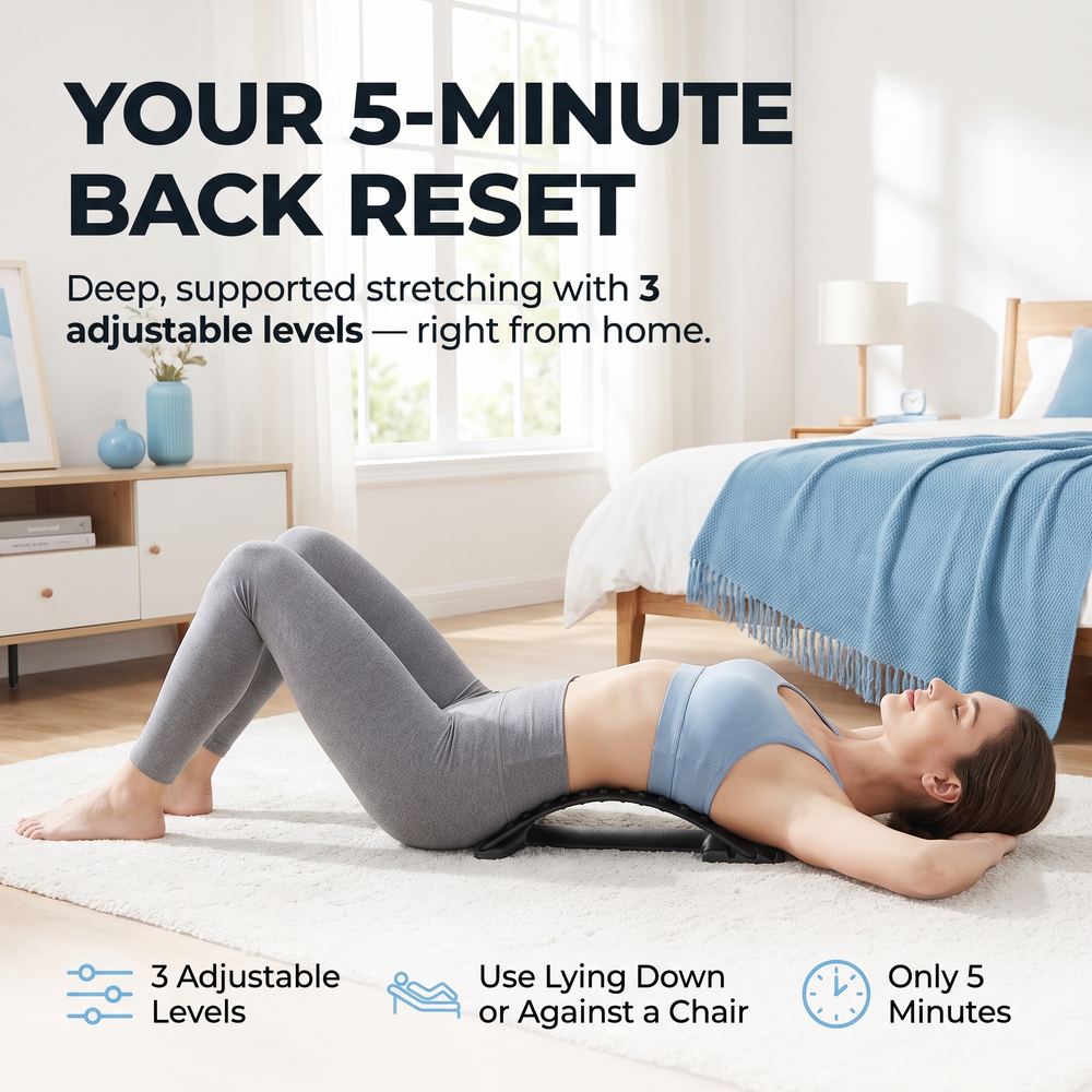Nevoros BackEase™ – Adjustable Back Stretcher