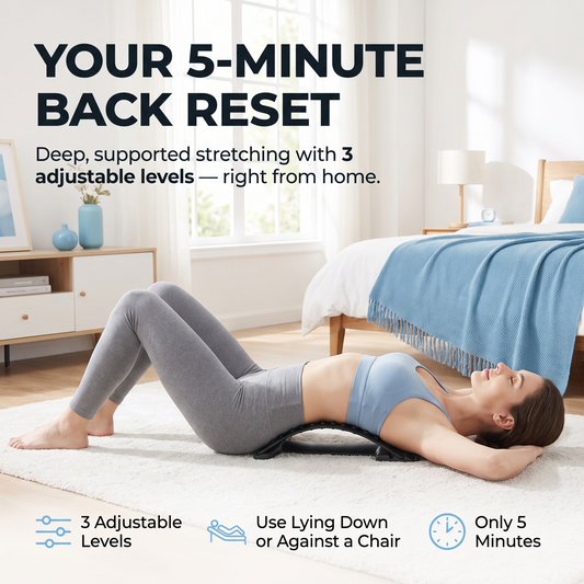 Nevoros BackEase™ – Adjustable Back Stretcher